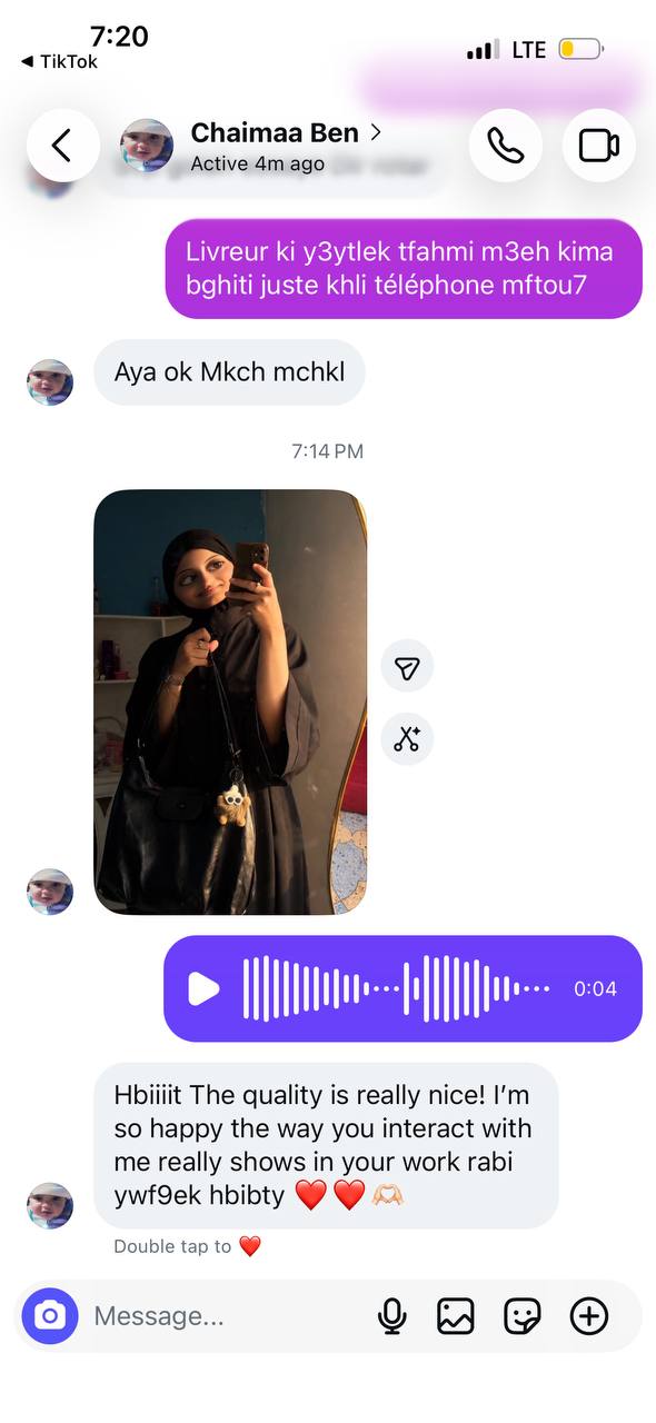 A happy customer